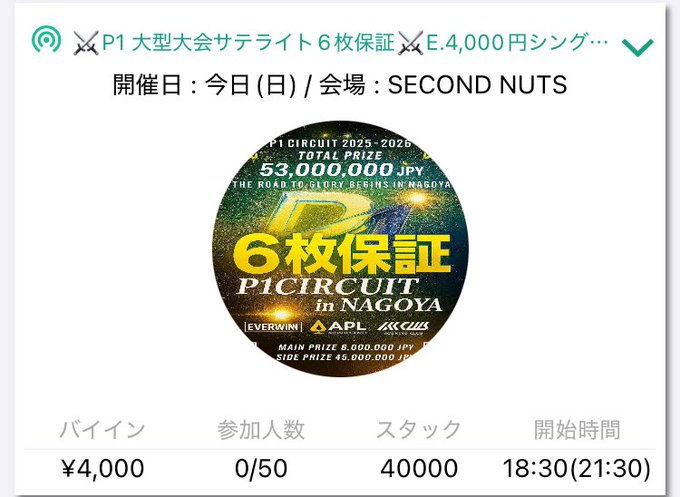 SECOND NUTSのツイート