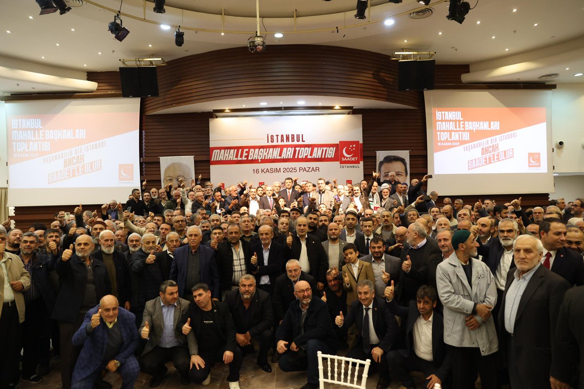 Genel Başkanımız Mahmut Arıkan, İstanbul’da mahalle başkanlarımız ile bir araya geldi.