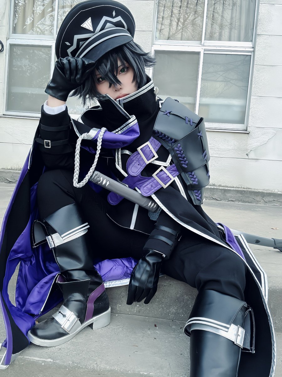 ココタルト　3点♪大ツノ2本のイケメン大型ホーンウッド等 cosplay 初出し水心子くんでした〜‼️ #野田市コスプレフェス