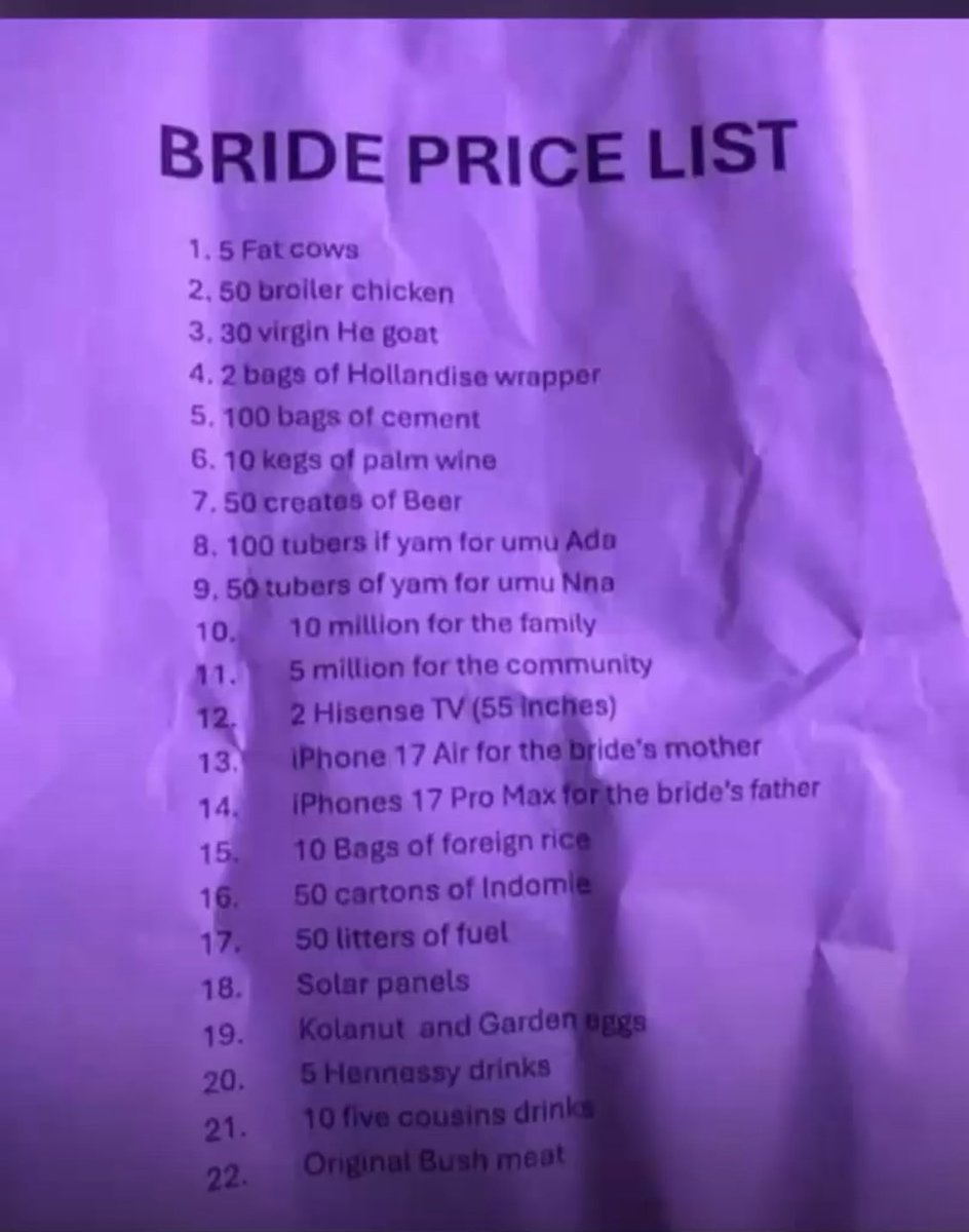 Go and marry ! Oyah Deh don bring list o ☹️☹️😩