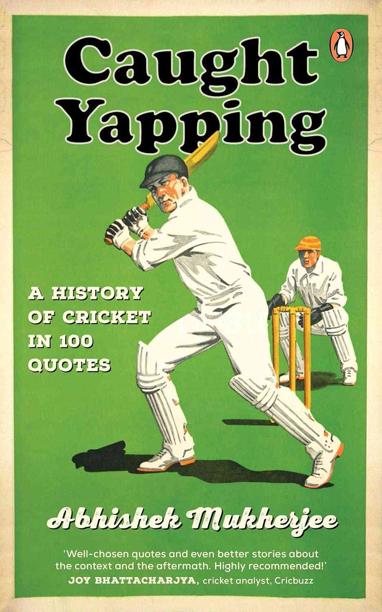 New books on the history of cricket don't always have a great deal going for them, but it seems that this one is certainly a variation on the theme <a href="/CricketWebNet/">CricketWeb</a> <a href="/ovshake42/">Abhishek Mukherjee</a> <a href="/penguinrandom/">Penguin Random House 🐧🏠📚</a> cricketweb.net/books/yapping/