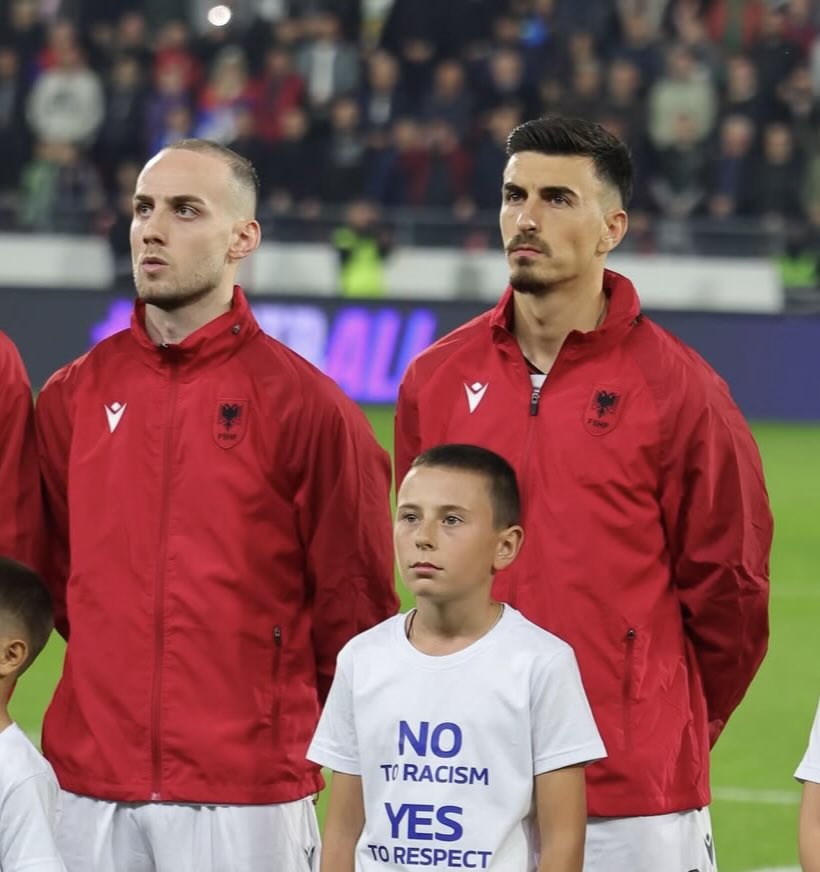 🚨🇦🇱 Juljan Shehu and Mitaj are left out from the game today. Sylvinho does not want to risk them.