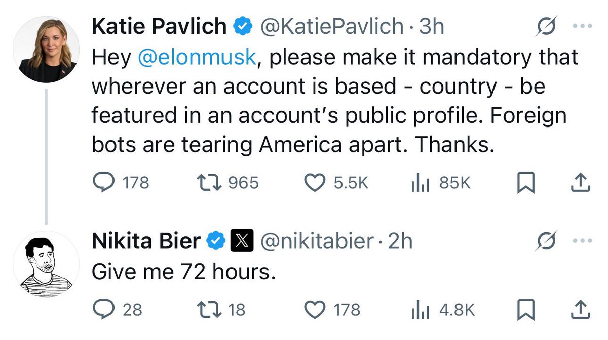 X  is proposing making country flags mandatory on users accounts.

Bad move.