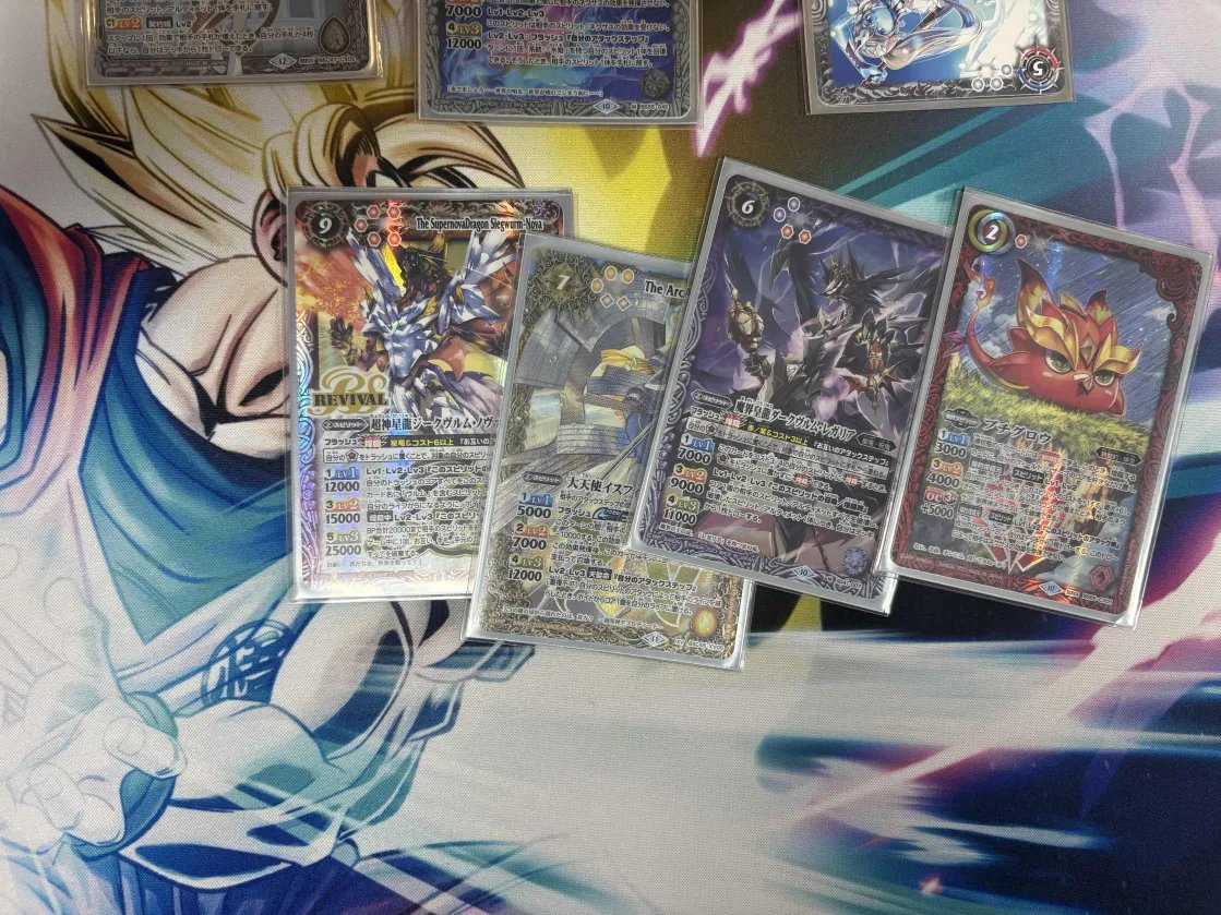 #バトスピ ショップバトル結果発表‼
参加者11名での開催です‼

👑優勝者：「リュウジ」さん
💥使用デッキ：「プチグロウノヴァ」デッキ
📷キーカードのお写真頂いてます

ご参加いただいきありがとうございました‼✨
次回のご参加もお待ちしております‼