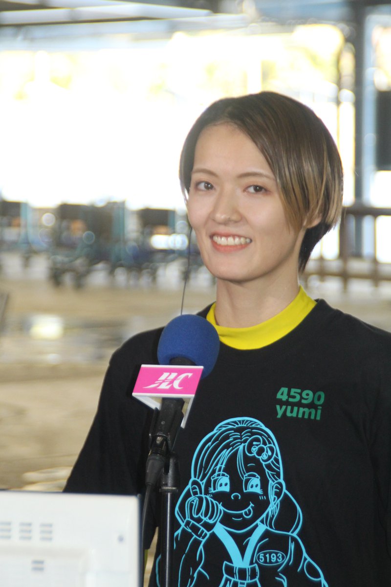 【#ボートレース三国 ・ #ヴィーナスシリーズ 第17戦 三国プリンセスカップ】渡邉優美選手は今年の女子賞金ランク4位。「明日の優勝戦は次（福岡レディースチャレンジカップと大村クイーンズクライマックス）につながるような走りをみせたい」と気合十分です。#渡邉優美