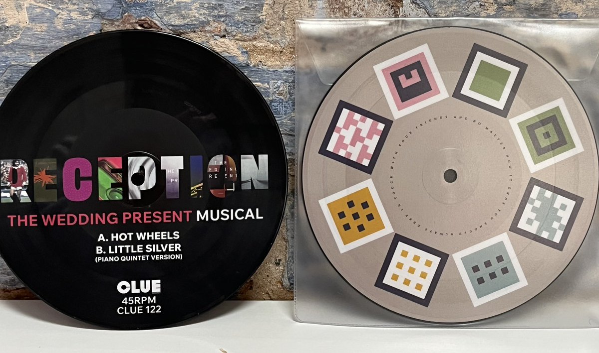 reception_wpm's tweet photo. For a limited time we are offering fans of Reception: The Wedding Present Musical the opportunity to buy exclusive souvenir bundles including the limited edition picture disc, t-shirts, prints and programmes. Grab them while you can! https://t.co/3EdvwBc1kX