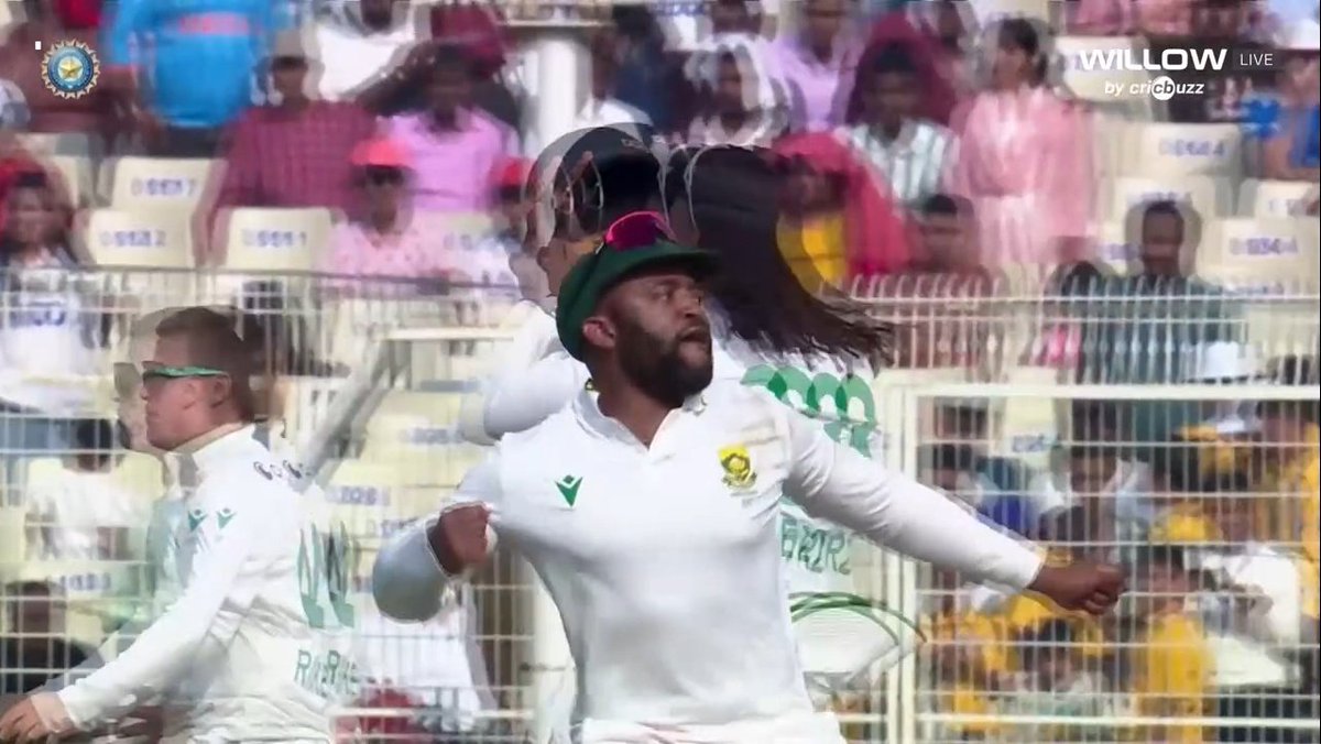 Called out with bad words by Jasprit Bumrah and Team India.
– Responded with a fifty and a victory.

TEMBA BAVUMA — WHAT A LEGEND 🥶