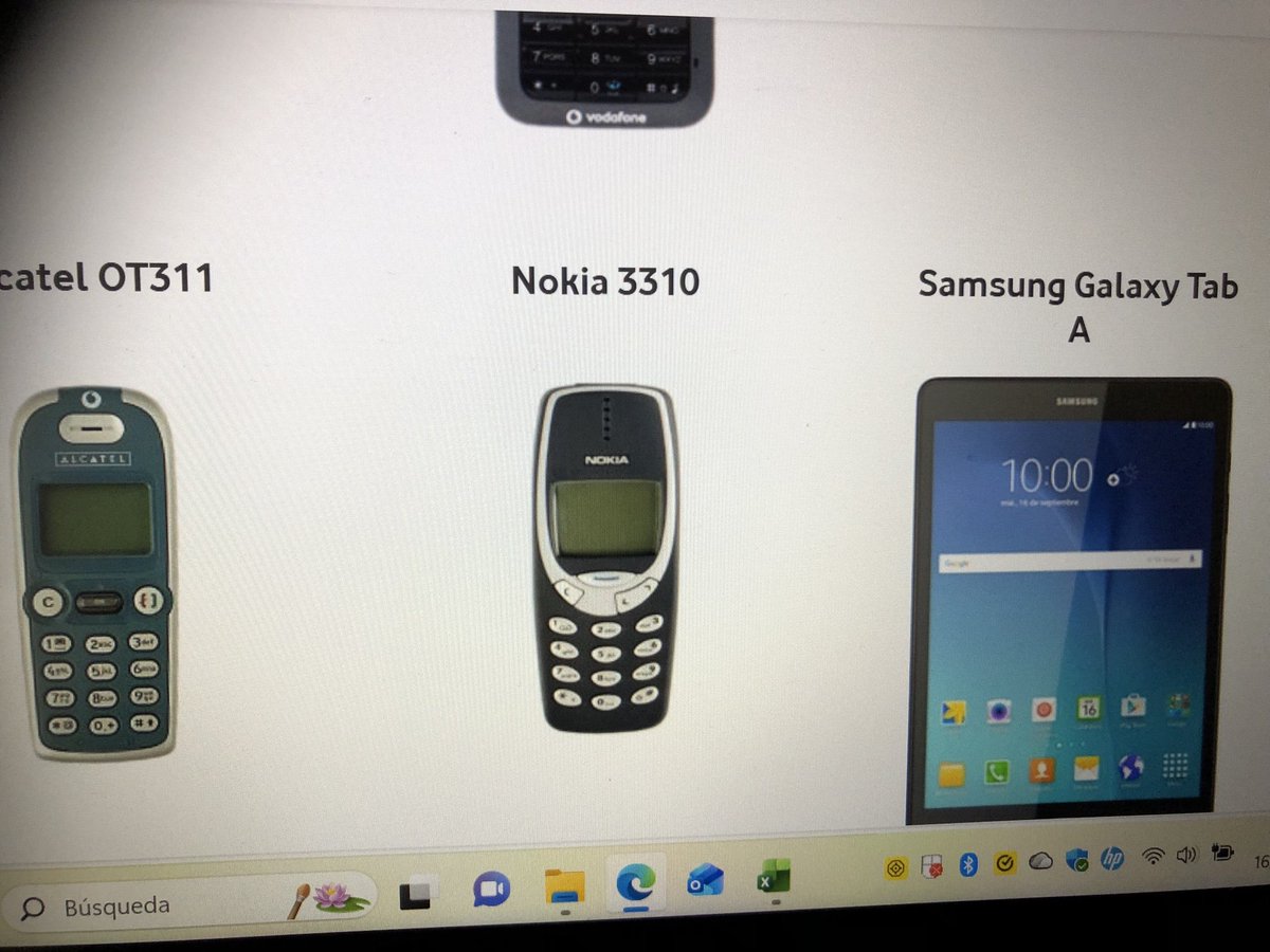 Nostalgie en nog steeds te koop # vodafone #spanje