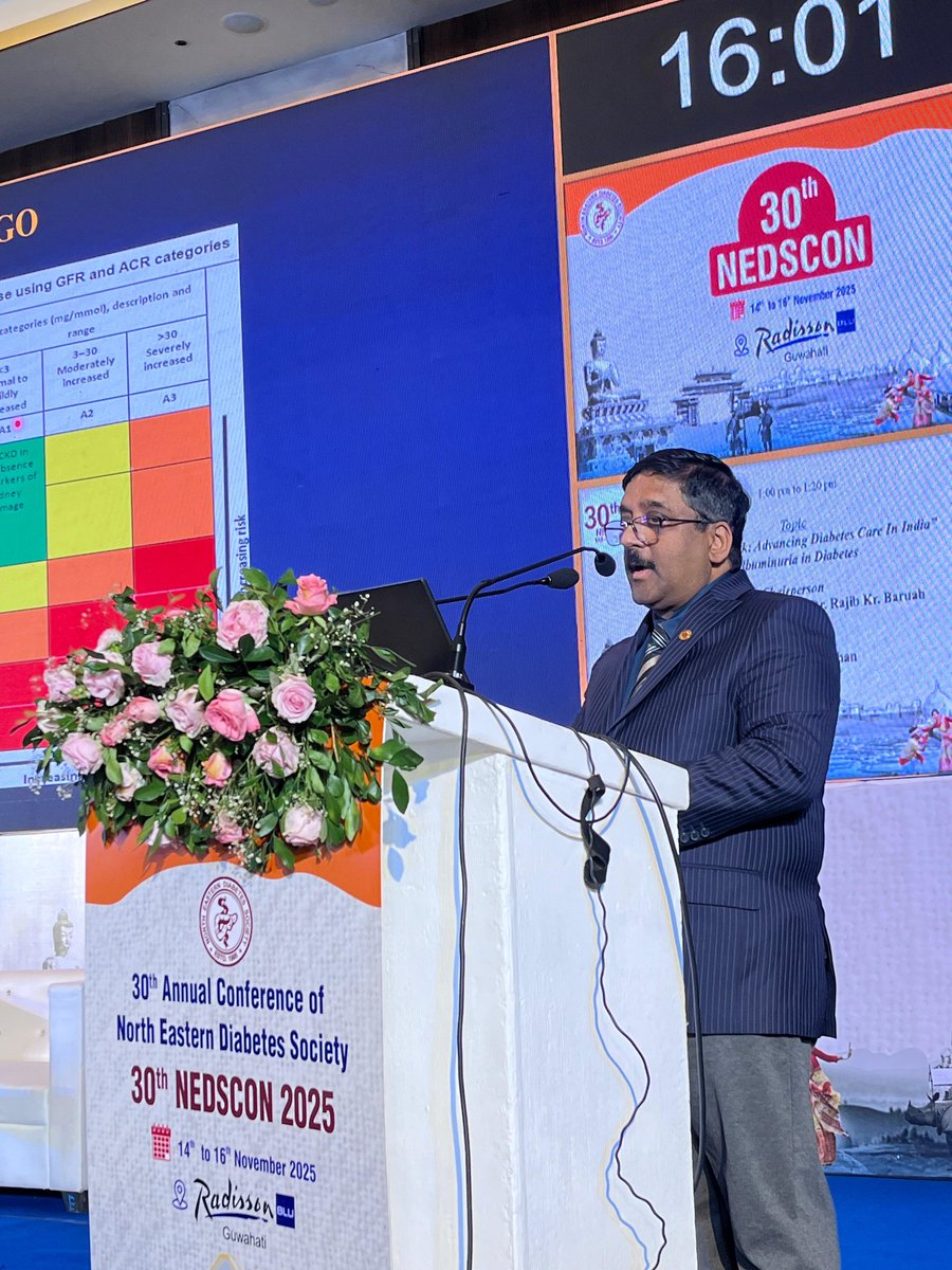 mriganka_dr's tweet photo. It's an Honor to be present at the presentation on #Diabetic_Kydney_Disease in the 30th #NEDSCON by my mentor Dr. Professor Vijay Viswanathan
๐ #radissonblu ,Guwahati https://t.co/EyzNV0LtbK