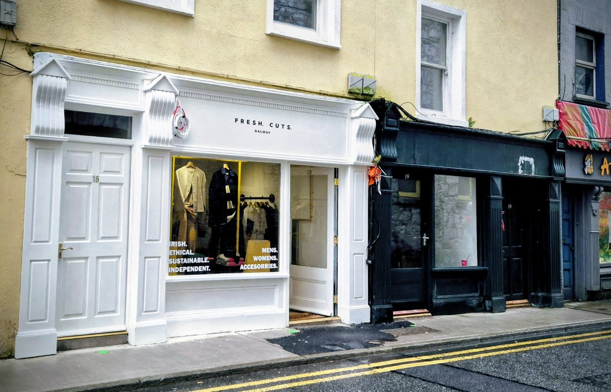 OpenInGalway's tweet photo. Fresh Cuts clothing - now #openin #Galway 

https://t.co/bnpiUZcRcG https://t.co/nGfEMjBv8R