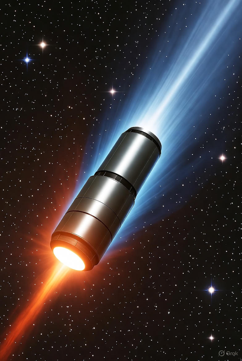 🚨 3I/ATLAS: CYLINDER SHAPE!

I told you all about the 16.16 hour spin and now @aviloeb is talking about it.

Now I will tell you, 3I/ATLAS is a CYLINDER NOT SPHERICAL.

The Nucleus is 1.8 km long
Cylinder or rod shape (like a fat pencil)
 
#3IATLAS #3IAtlasExposed #Space #UFOx