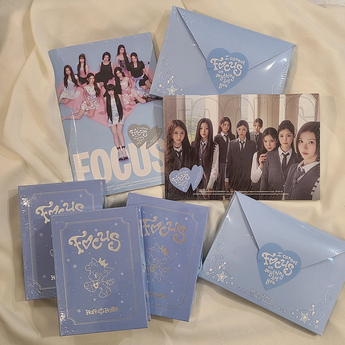 Hearts2Hearts FOCUS Photobook 未開封 3種 ×10 Hearts2Hearts The 1st