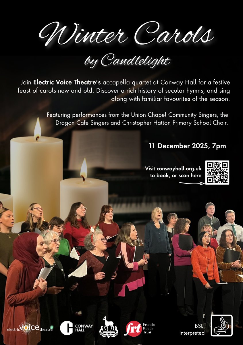 electricvoice's tweet image. Winter Carols by Candlelight. Book Now shorturl.at/10LVD
@BDA_Deaf @BritishSignBSL @DeafAction @BSHSNews #BSLInterpreter