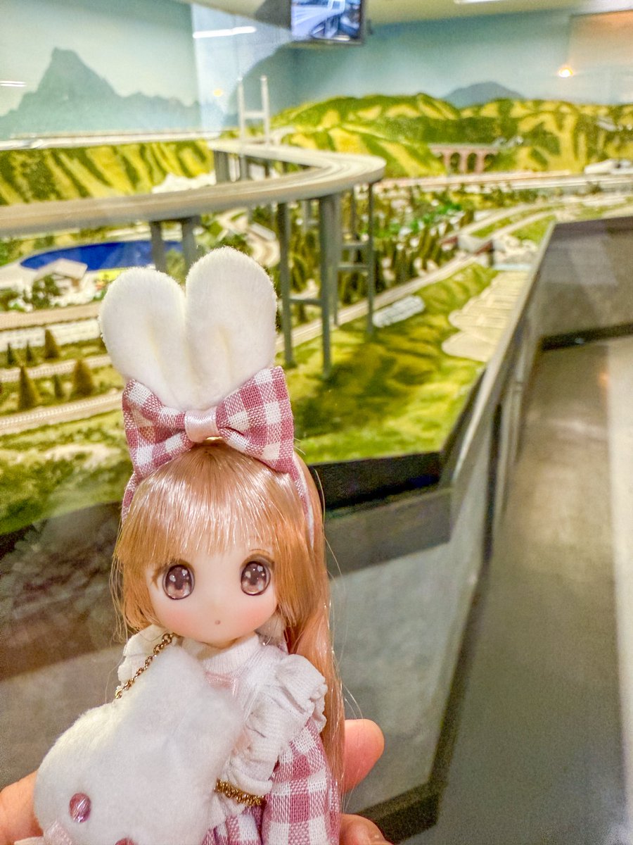 「鉄道資料館の中にある碓氷峠のジオラマがよい」とSNSで見かけていたので、時間を合わせて見てきました😊なかなか細かい演出で楽しく見ることができました✨  #シュガーカップス