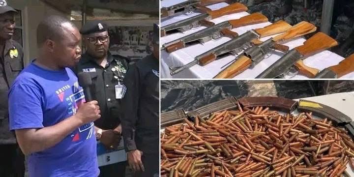 Abu_Jawaadd's tweet image. They have sworn to bring Islam down in Nigeria, which is why they go to great lengths, even kidnapping and kpaing themselves to send a wrong narrative against Islam but God will keep exposing them.

A reverend father has been arrested for allegedly supplying arms to criminal…