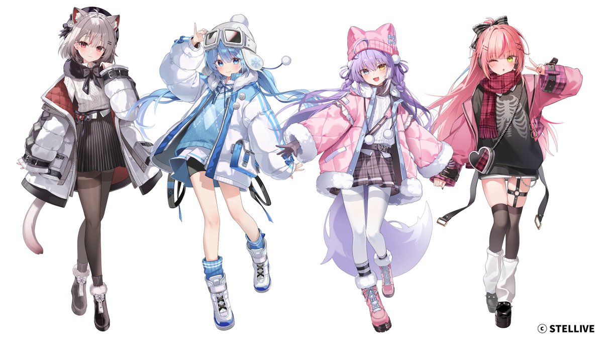 kither444's tweet image. 스텔라이브 X 애니플러스 AGF2025 콜라보 카페 일러스트 작업했습니다. 잘 부탁드립니다 🙇‍♀️

*화질 문제로 재업로드합니다.