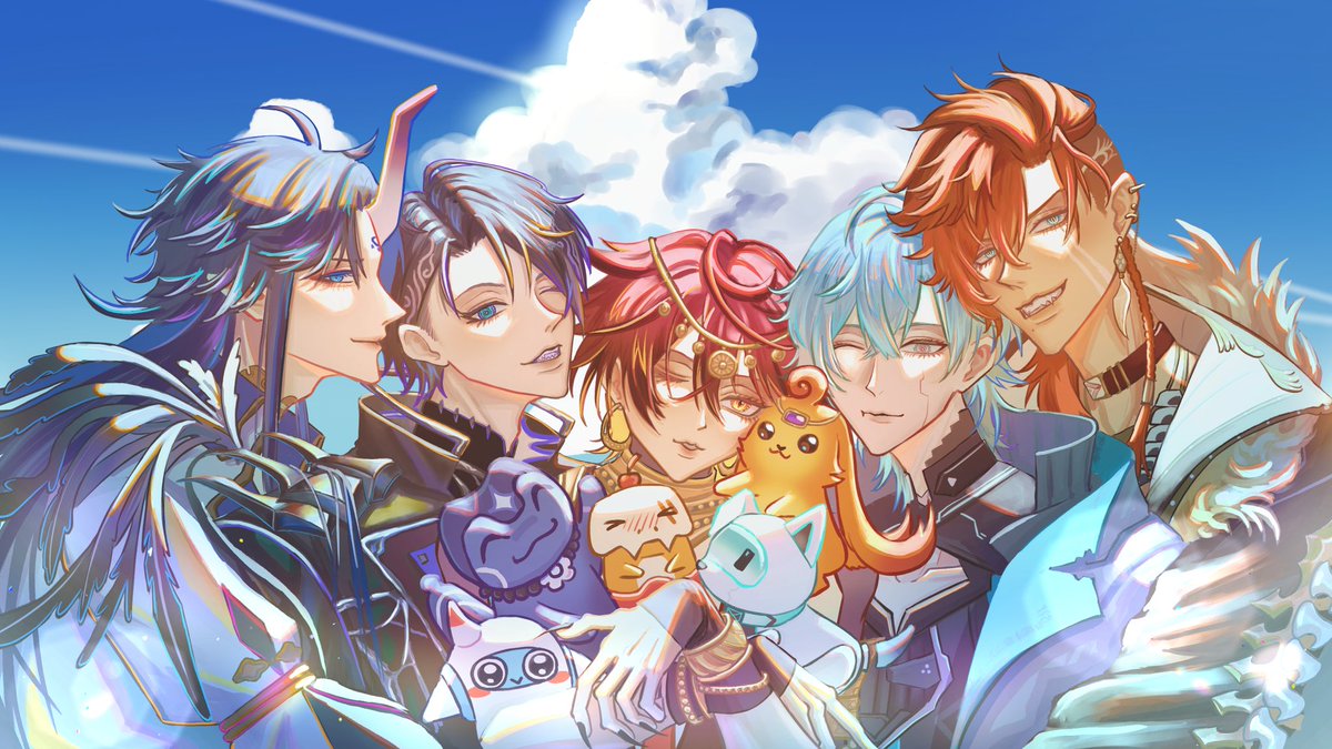 6_notfound's tweet image. Happy 1 year Anniversary ! 🩵💙❤️🧡💜

#Ravanis1Year
#NixPix #Altustry #CendArt #Ryzartz #NayuArt