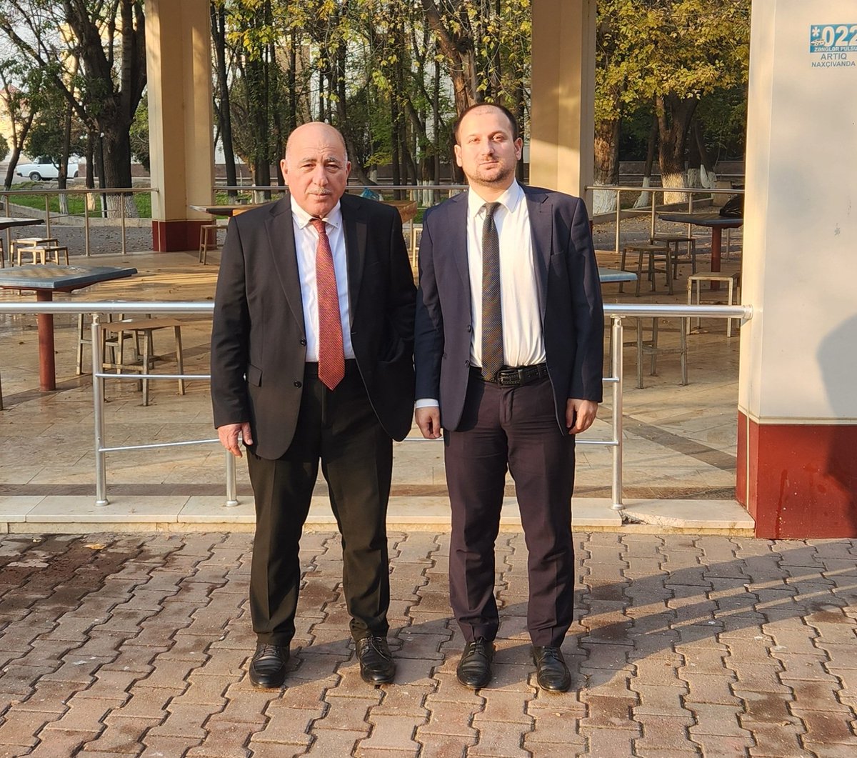 Hörmətli Panah Huseyn bəylə siyasət şəhəri Naxçıvanda .