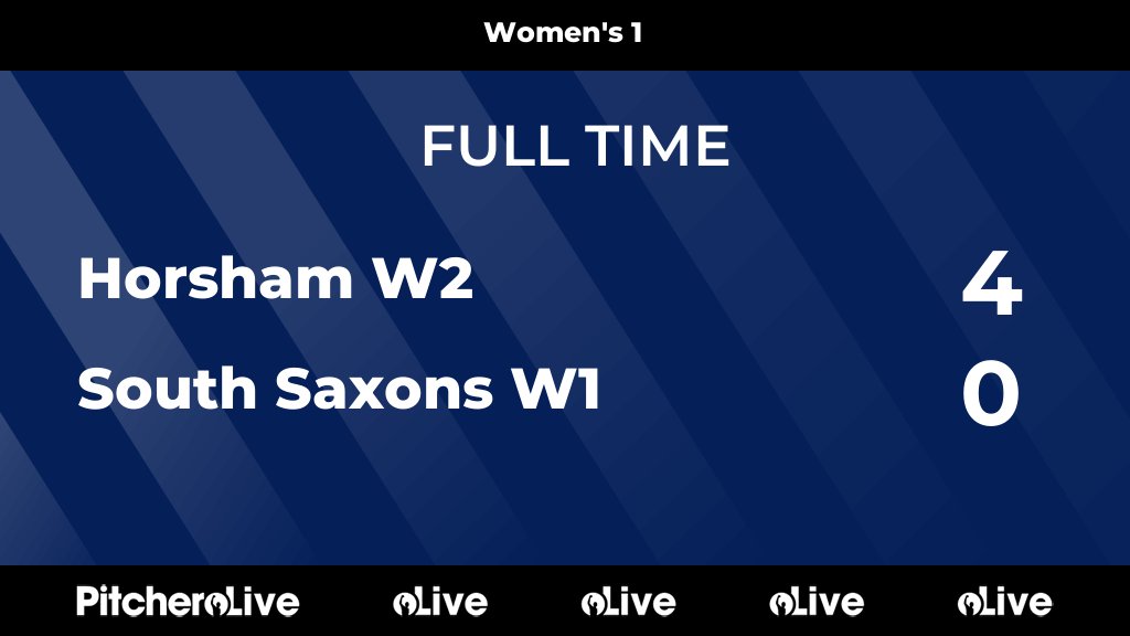 FULL TIME: Horsham W2 4 - 0 South Saxons W1
#HORSOU #Pitchero
southsaxonshc.co.uk/teams/81208/ma…