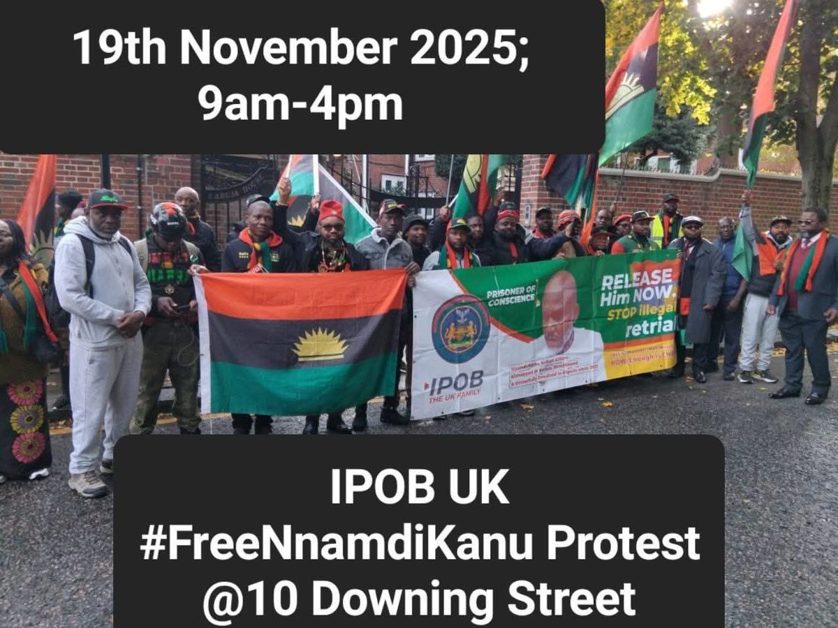 IPOB In United Kingdom. 🌅 tweet media