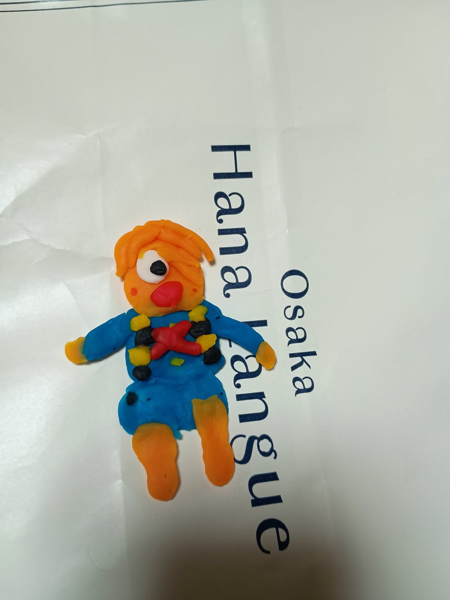 6歳娘が作ったゲゲゲの鬼太郎👻 上手過ぎ👍