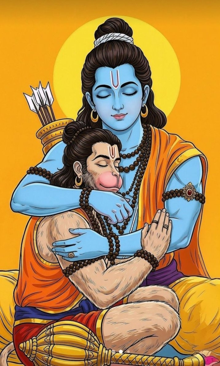 “जब मन टूटने लगे,
तो राम याद करो—
टूटे हुए मन को सबसे पहले वही सम्भालते हैं।”
जय बजरंगबली 🚩🚩 
जय श्री राम 🙏🚩🚩