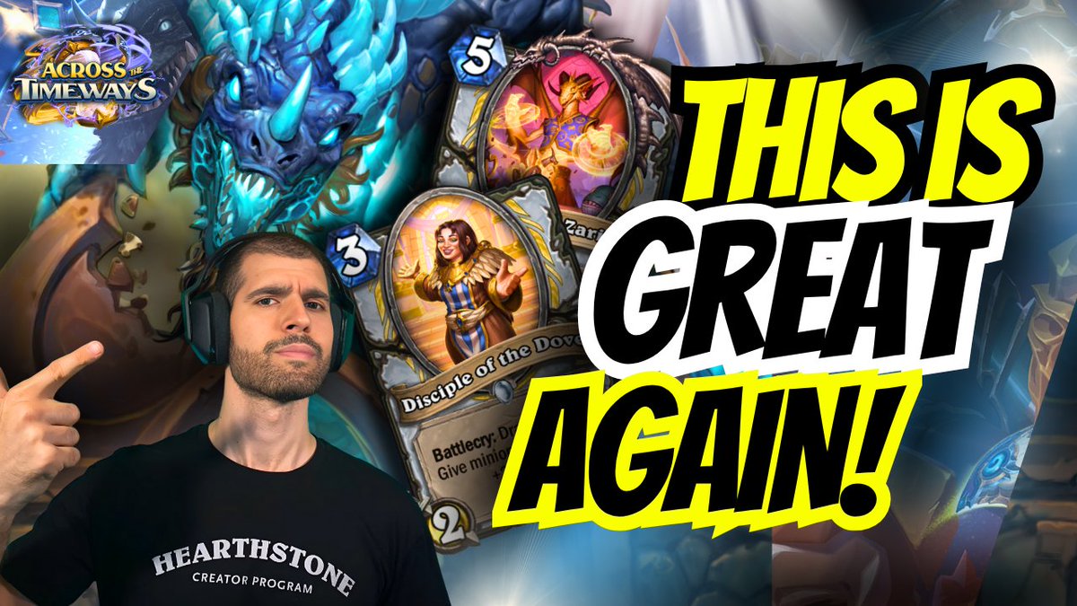 ♾️🔥Zarimi Priest is BACK and it’s pulling off real infinity damage OTKs thanks to Murozond+Zarimi🔮
 If you want to hit easy legend, this might be the strongest Priest deck right now!
Full guide+gameplay: youtu.be/FDoqxpnj7Fg
💬Is this combo fun or should Blizzard nerf it?
