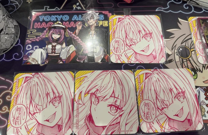 いただきもの

優しすぎる幸せすぎる

くださった方、交換してくださった方に
届きますように

本当にありがとうございます

ラス日ラス枠参戦してました

 #東京エイリアンズ好好茶屋 
 #東京エイリアンズ 