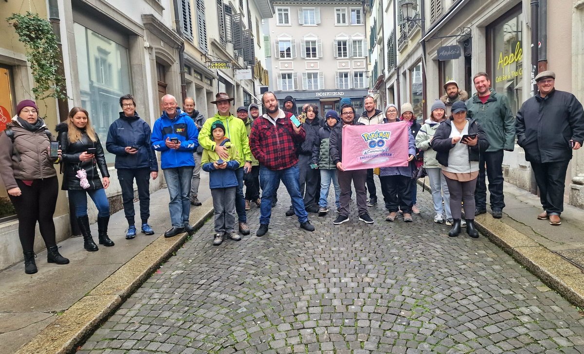 It's cold, it's wet, it is fun! 🥶
Greetings from Solothurn 🇨🇭
#GoWildArea #CommunityAmbassador #PokemonGoWildArea2025