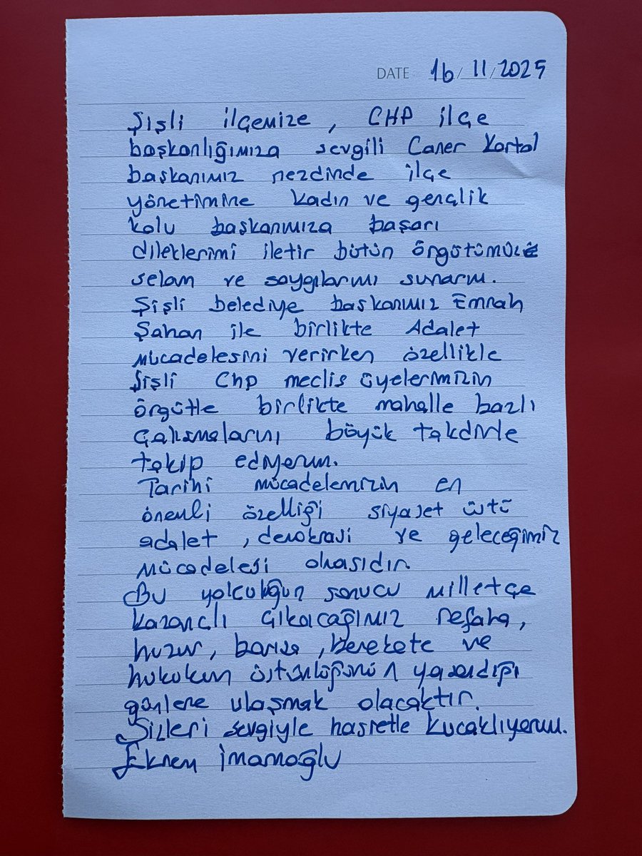 canercankartal's tweet photo. “Bu yolculuğun sonucu milletçe kazançlı çıkacağımız; refaha, huzur, barışa, berekete ve hukukun üstünlüğünün yaşandığı günlere ulaşmak olacaktır.” https://t.co/0KNvGGYCUD