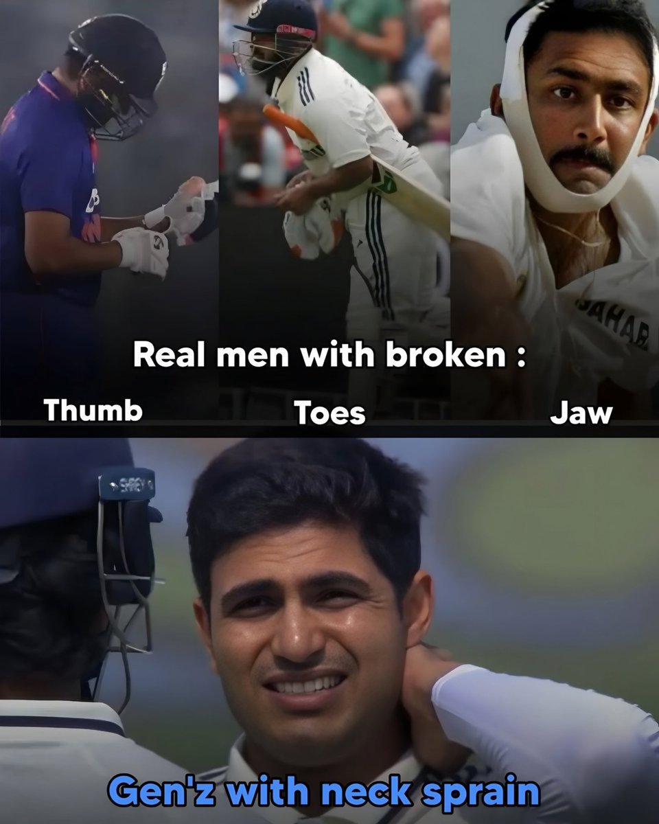 So called Gen-Z 🤘

If Shubman Gill had shown just a little more courage, we could’ve won this match — we lost by only 30 runs. 

Was Gill really not capable of scoring 30 runs without rotating the strike?
#INDvsSA