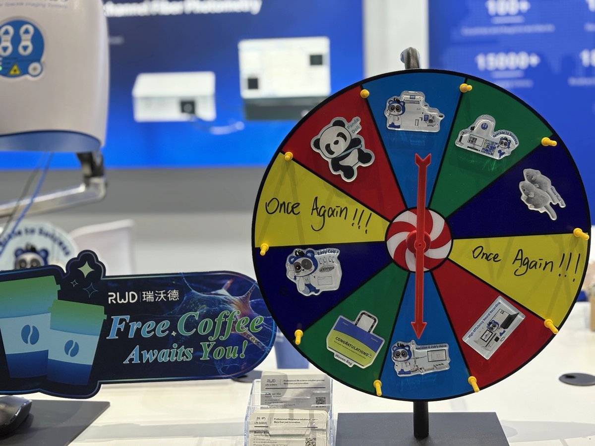 📍 Hello #SfN2025 Dear Friends,

🧠 Welcome to meet with RWD Super Team at booth #1013. We have free coffee and lots of lovely gifts waiting for you.😄 

#neuroscience #lifescience #physiology #laboratoryinstrument

RWD Life Science
rwdstco.com