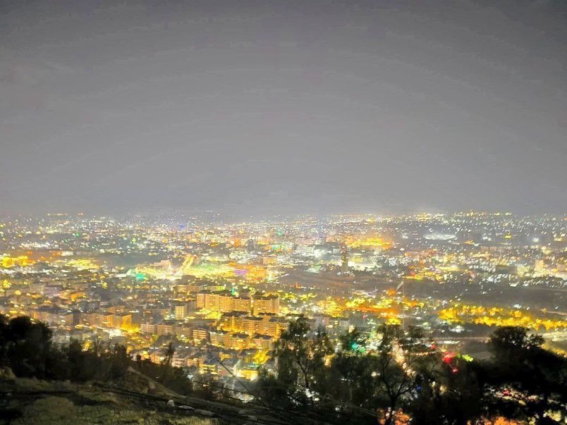 Damascus last night 🇸🇾