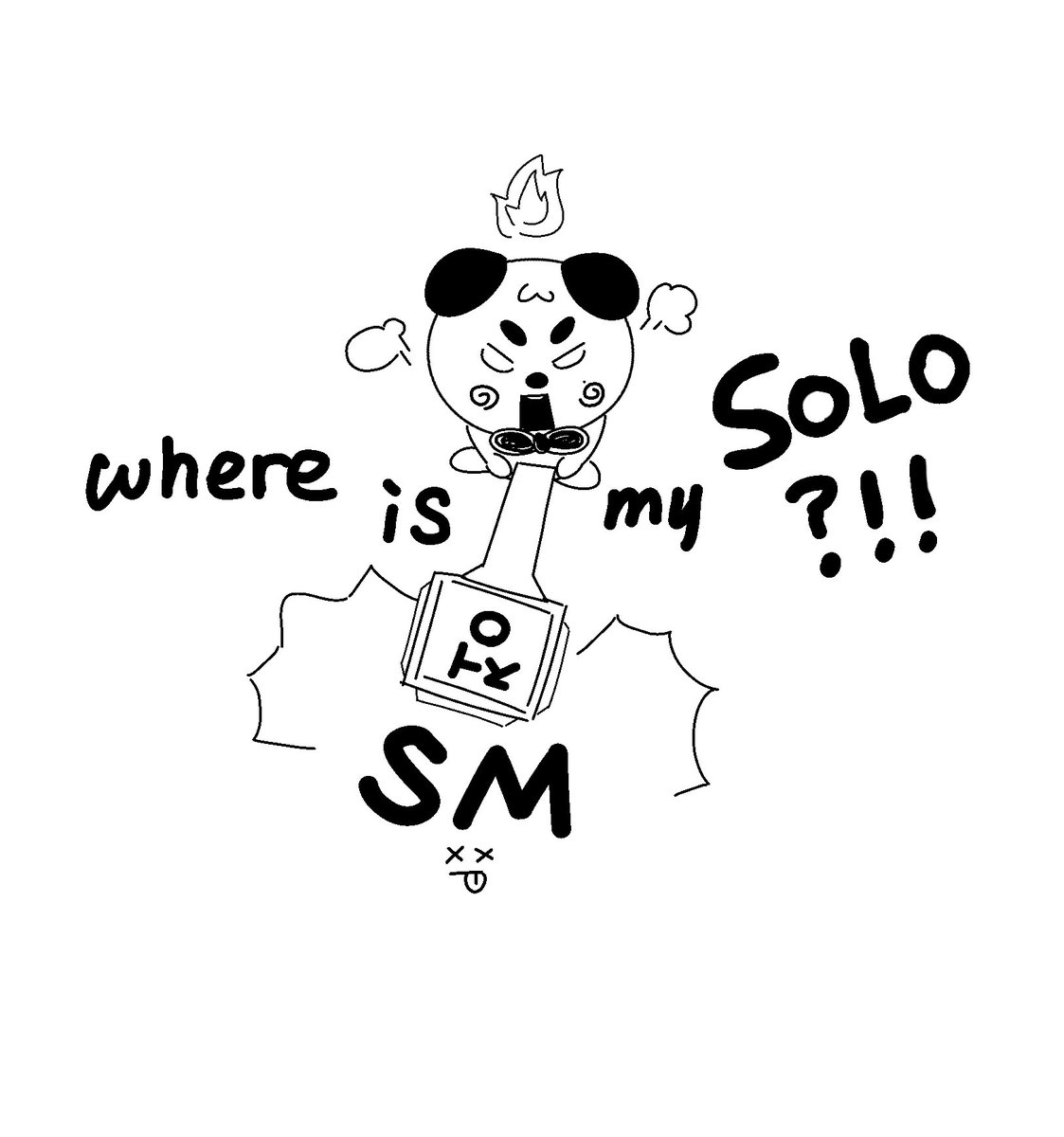 I believe this painting captures many of Jungps' feelings..🙂