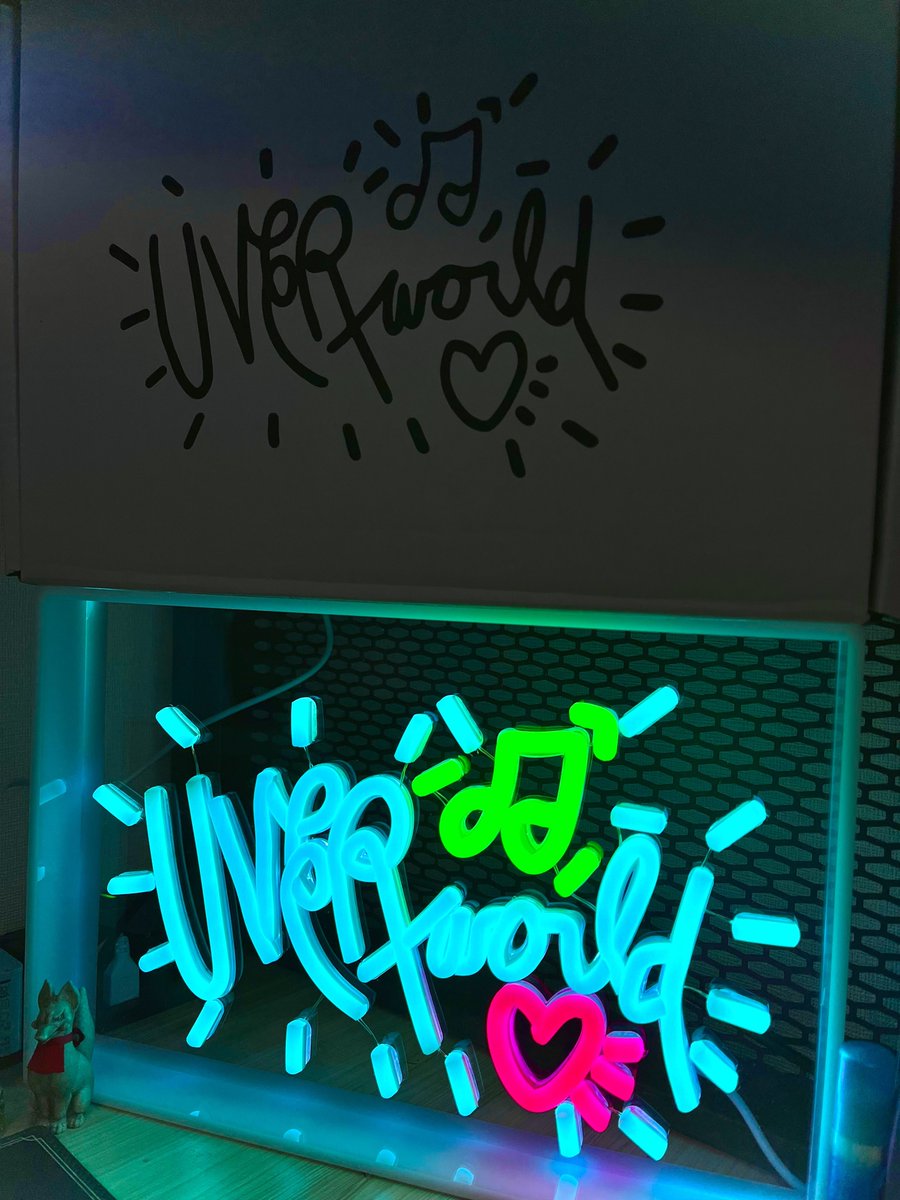 UVERworld ネオンボード UVERworld 克哉プロデュース LEDネオンサイン