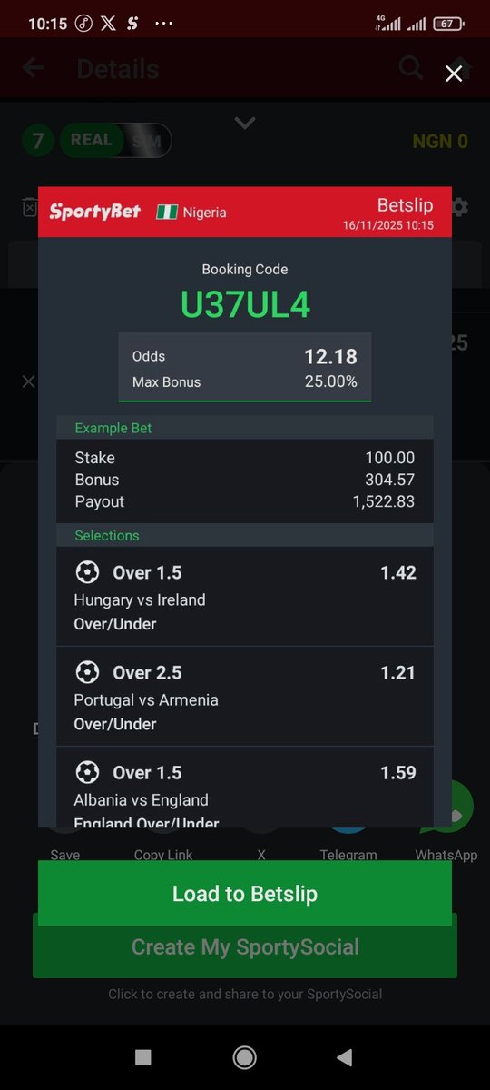 ProfDesub's tweet image. Dear punters, as I no hard to stake this sure prediction.
Please use this to bless your followers. I will delete it in less than 10 hrs..