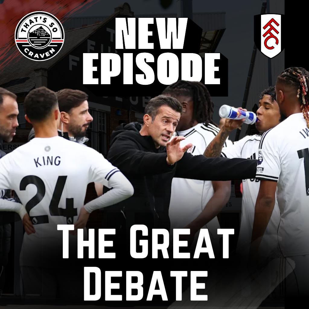 🚨Join us for the great debate on Marco Silva, 
Ali Mac and the Khans at 2pm GMT this afternoon as Mark hosts <a href="/PutneyPerspect/">Putney Perspective</a> in one corner and <a href="/2mrlevy/">Mike Levy</a> from <a href="/FulhamBoston/">FulhamBoston</a> in the other #fulham 

We will be streaming live on X and YouTube - youtube.com/watch?v=vsWxt3…

Please join us