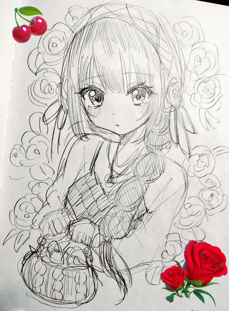 nagori_7575's tweet image. 一週間体調崩してほぼベッドの上でアナログお絵かきしてました～(×_×)
見せれるやつだけ(^_^;
#イラスト　#絵柄が好みって人にフォローされたい