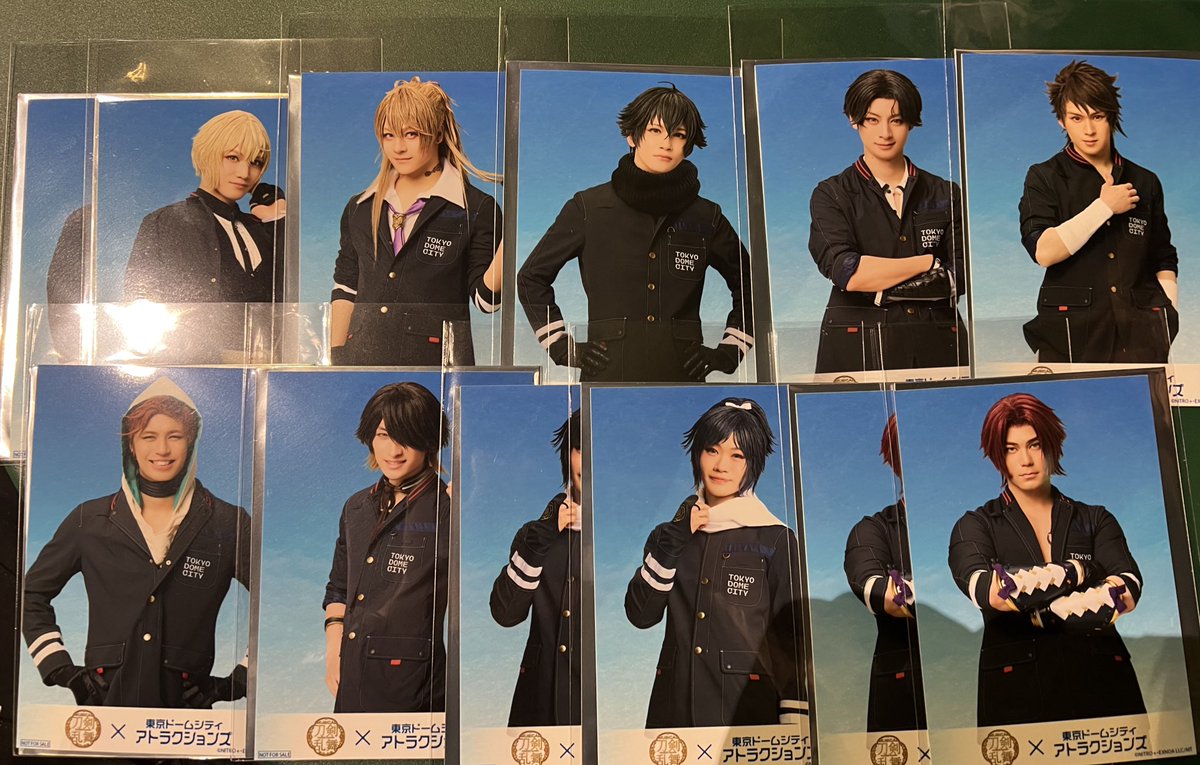 【交換】東京ドームシティ  ミュージカル刀剣乱舞  フード  ドリンク特典  ブロマイド

譲:髭切2、小竜、水心子、豊前、陸奥守、岩融、長曽祢、安定2、蜻蛉切2

求:五月雨、村雲

本日or11/30にTDCにてお手渡し可能です。よろしくお願い致します。