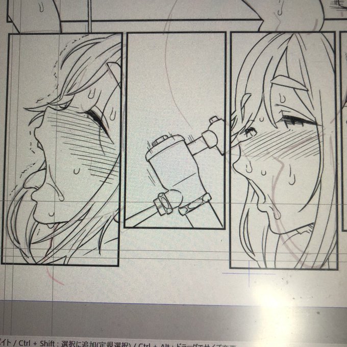 鋭意描いております。 