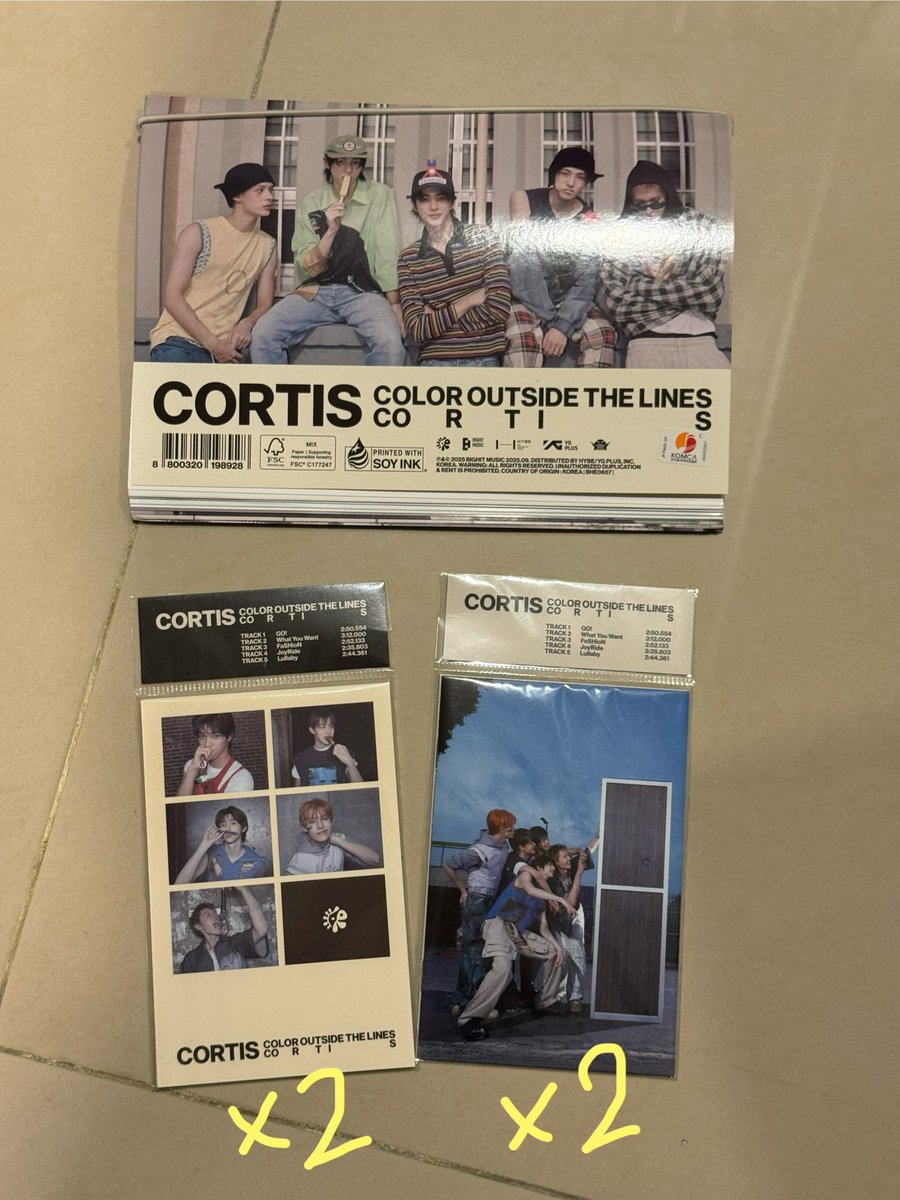 hopietwt's tweet photo. WTS Want To Sell
CORTIS COTL Scene 1 and Weverse Album WITHOUT PC (on hand)
scene1 rm30 ✅
wv A rm20 ✅✅
wv B rm20 ✅✅
 
**take note this is album ONLY, no photocard included

#pasarcortis #pasarcortismy #cortismalaysia #cortis #pasarkpop https://t.co/2LVM4PAgyz