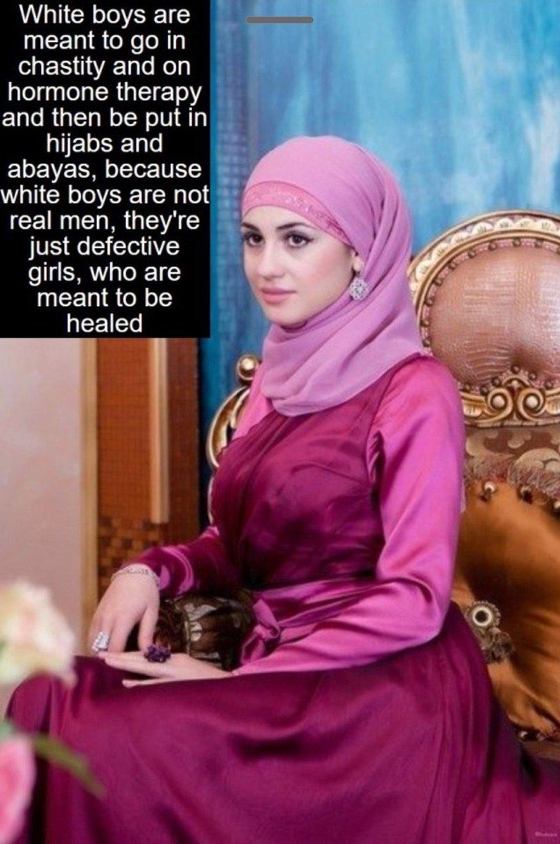 Noor_UK_1965's tweet photo. #hijab #Niqab #Muslima #Sissy #Islam #eurabia #mnwo #muslimsupremacy #muslimahijab #muslimah #purdah #hrt #Hormone #HormoneTherapy #EstrogenMagic 

Agree? https://t.co/9ORo6VahWf