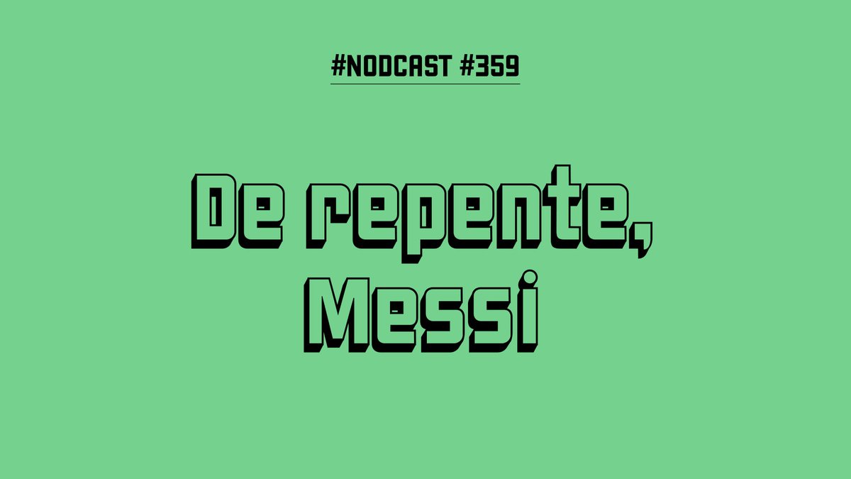 lalibreta's tweet image. Para empezar la semana:
#Nodcast #359 – De repente, Messi

En @RadioMARCA.

🎧 lalibretadevangaal.com/2025/11/nodcas…
