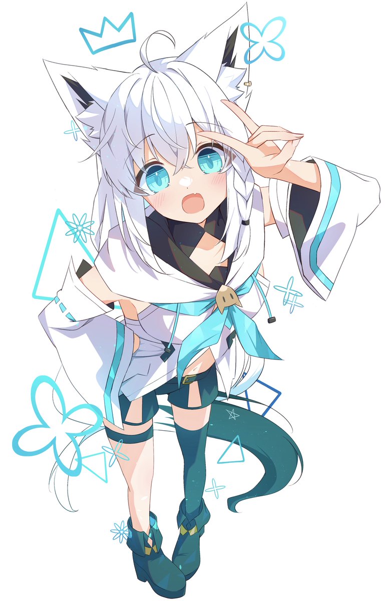 白上
#絵フブキ