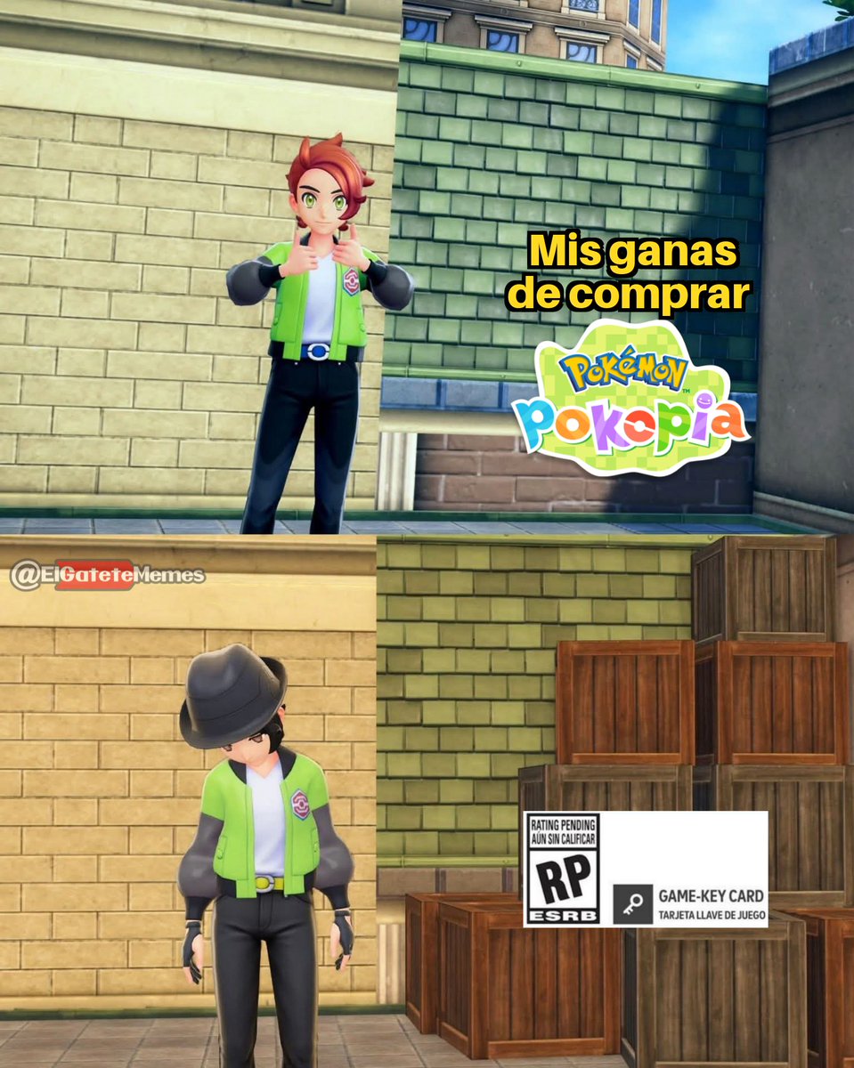 ElGateteMemes's tweet image. Pokopia será Game Kry Card

#Pokopia #Pokemon #gamefreak #NintendoSwitch2 #Nintendo #Switch2 #KeyCard #GameKeyCard