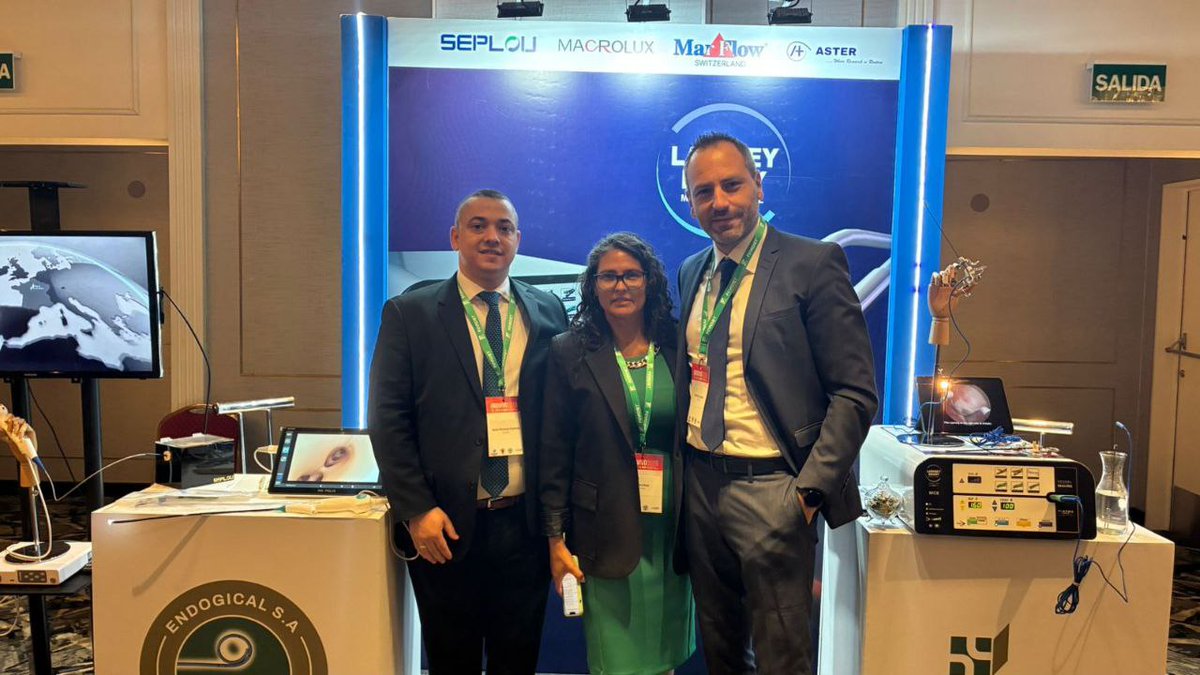 LamideyNoury's tweet photo. A standout moment at Urovivo 2025:
A flawless PlasmaLEP en bloc enucleation performed by Dr. Germán Ramírez Wosnuk & Dr. Federico Fossati, moderated by Mohammed Omar & Pr Thomas Herrmann.
See you at WCET 2026.
#PlasmaLEP #Urovivo2025 #urology https://t.co/vHbcGsRsMk