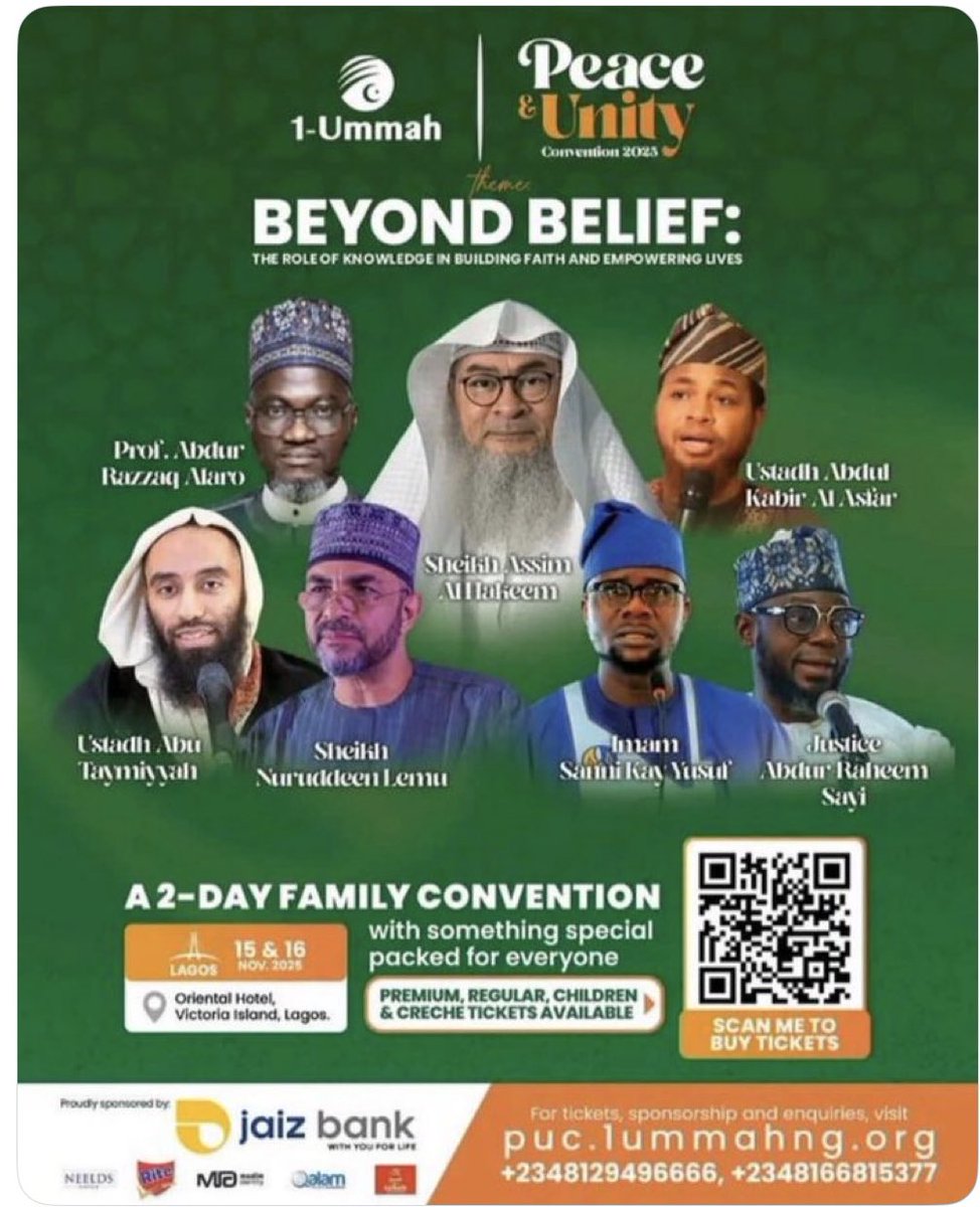 trigottista's tweet image. Lagos hosts top Islamic extremists from across the World