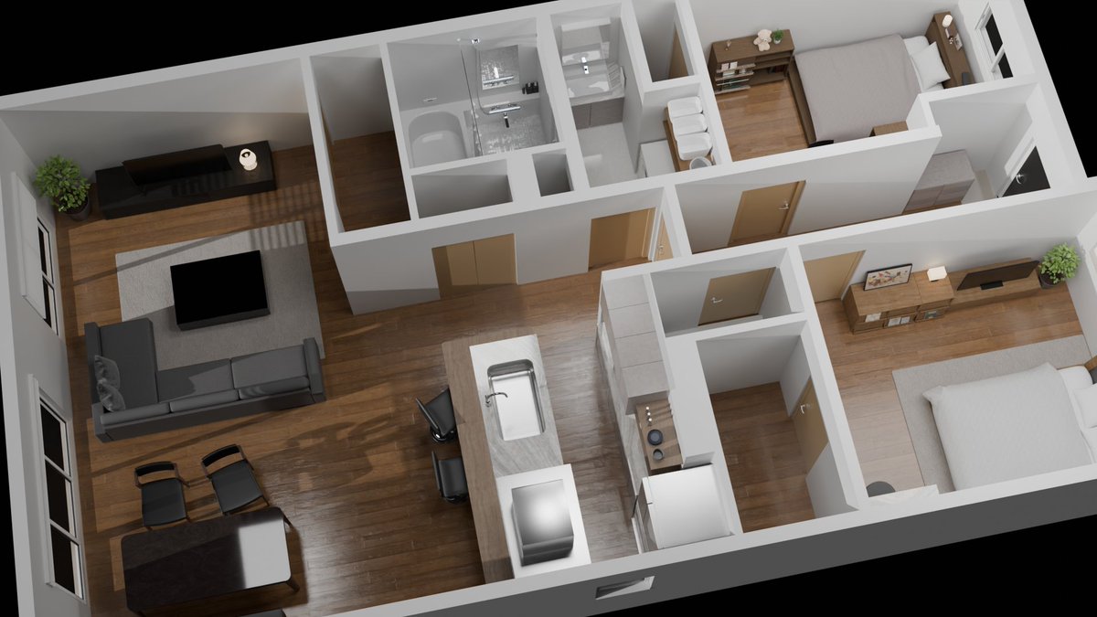 spaxe_lab's tweet photo. マンション部屋用レンダリング一旦区切り。今のPCでは重くてこれ以上の作業がやはり難しくなりそう
また動いていた別件が上手くいった一方で今後副業が恐らく禁止なので、せっかく触れた3D制作を今後どうすべきか悩み中…
#Blender #3DArt #b3d #3DCG #3DModeling #InteriorModeling #SpaxeLab https://t.co/dwmu1c9AEz