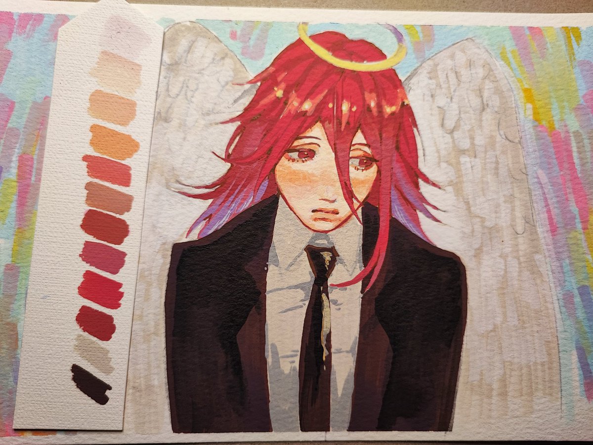 Other version of angel , less warm ! 
#chainsawman #ChainsawManMovie #angeldevil #chainsawmanfanart #animefanart