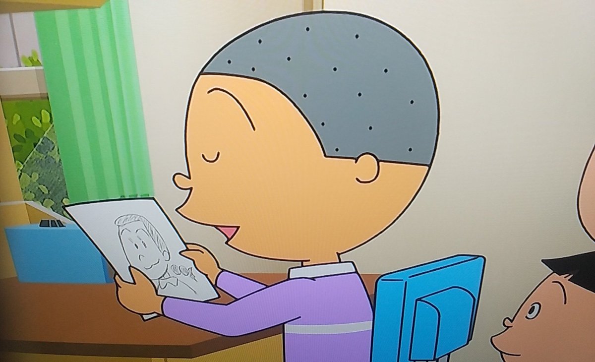 カツオ絵心ない… #サザエさん #sazaesan